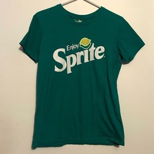 Sprite Cotton On Green Womens Small Graphic T-Shirt